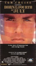 Born On The Fourth Of July VHS Tom Cruise Kyra Sedgwick - £1.58 GBP