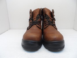 S Fellas Men&#39;s 8&quot; Poseidon Composite Toe Work Boots 6051 Brown Size 11.5W - £44.05 GBP