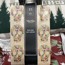 15 MARTHA STEWART CRAFTS 8x5x3.5 Goodie Gift Bags Kit crafts...paper W H... - $24.86