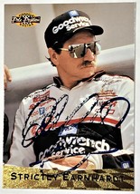 1996 Pinnacle Racing Pole Position Dale Earnhart AUTOGRAPHED Card # 58 - £66.68 GBP