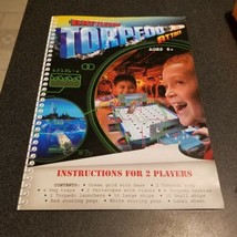Vintage Battleship Torpedo Attack War Board Game replacement pieces rule... - $4.90