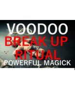 VOODOO break up spell ritual powerful black magic powerful voodoo love s... - $40.99 CAD