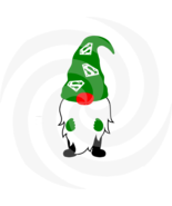 Gnome 7a-Digital ClipArt-Art Clip-Gift Tag-Notebook-Holiday-Scrapbook-Gi... - $37.17 MXN