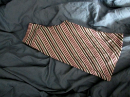L.A.MOVERS girl stretch PANTS multicolor stripes 6-12 mos see descriptio... - $4.95