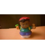 Fisher Price Little People Michael African American Boy Carrots Figure 2001 - $6.79 CAD