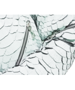 White Snakeskin Motorcycle Leather Jacket - King Scales  - $2,058.02 CAD+