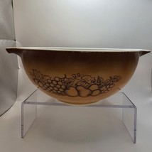 Vintage Pyrex Old Orchard Brown Cinderella 2.5 Qt. Mixing Bowl #443 - $18.69