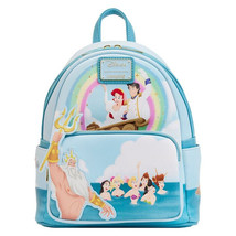 Disney Loungefly The Little Mermaid Ariel and Friends Mini Backpack - £54.84 GBP