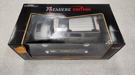 Maisto Premiere Edition 1:18 Hummer H2 SUV  Diecast  Silver - £31.60 GBP