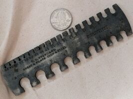 Brown Sharpe US Standard Gauge Sheet Plate Iron Steel Providence RI Rect... - $1,378.00 MXN