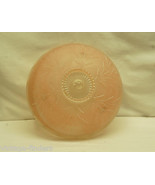 Vintage Antique Art Deco Pink Glass Ceiling Light Lamp Shade 1 Hole Mount - $1,275.12 MXN
