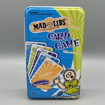 Mad Libs Card Game Collector Tin World&#39;s Greatest Word Card Game 2004 - £7.03 GBP