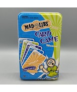 Mad Libs Card Game Collector Tin World&#39;s Greatest Word Card Game 2004 - $8.90