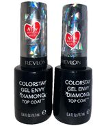 PACK Of 2 REVLON Colorstay Gel Envy Diamond #10 TOP COAT NewDiscontinued... - $359.73 MXN