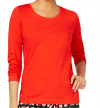 Jenni by Jennifer Moore Womens Knit Top Size Medium Color Red - $45.00