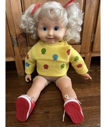 Cricket Talking Doll with Tape As Is Partially Working Playmates 1986 - $53.23 CAD