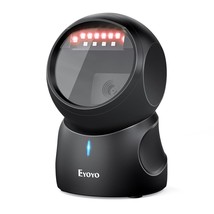 Eyoyo Barcode Scanner, QR 2D Hands-Free Omnidirectional Automatic Sensing Scanni - £66.83 GBP