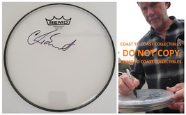 Chad Smith Red Hot Chili Peppers Drummer signed Drumhead COA proof autographed. - £197.83 GBP