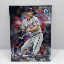 2017 Topps Bowman Chrome Baseball Max Scherzer Base #76 Washington Nationals - $1.97