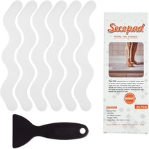 Usa Patented Anti Slip Shower Stickers 24 Pcs Safety Bathtub Strips Adhe... - $41.99