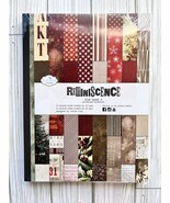Reminiscence Book 8  Patterned Card Stock. Elizabeth Craft Designs - $34.95