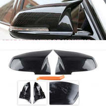 BMW 3 Series F30 F31 F34 2012-2018 Carbon Fiber Wing Mirror Cover Caps - £43.25 GBP