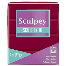 Sculpey III Polymer Clay Red - £10.78 GBP