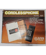 Vintage ZETA Model 820 Cordless Home Phone Wireless Telephone 1980s Movi... - €42,33 EUR