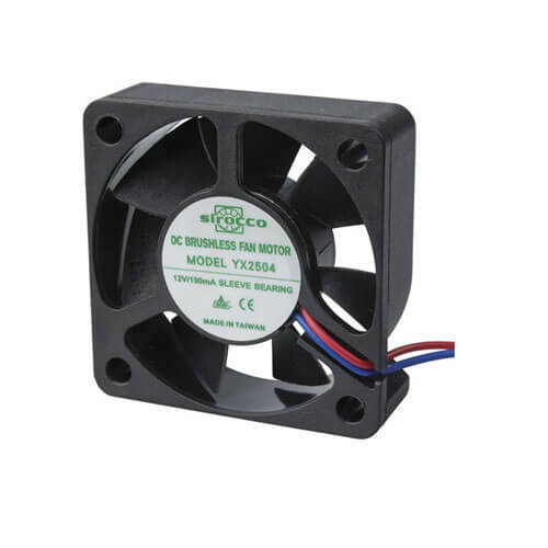 Sirocco Sirocco Wire Sleeve Bearing Fan (12VDC) - 50x50x15mm - $48.57