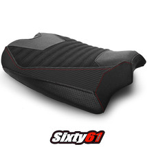 Ducati Streetfighter V4 Seat Cover 2020-2022 2023 Luimoto Black Red Corsa Suede - £149.13 GBP