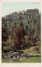 Lookout Mountain Tennessee~Point Lookout~Civil War Cannons Postcard - £3.07 GBP
