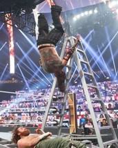 Jeff Hardy 8X10 Photo Wrestling Picture Wwe Wwf Tna Off Ladder - £3.85 GBP