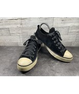 Ugg Australia Sneakers Women 7M Evera Shoes Black Suede LaceUp Fur Lined... - $505.84 MXN