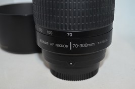 Nikon AF Nikkor 50mm 70-300mm Auto Focus Lens Hood Zeikos UV 62mm 1:4-5.6 G - £102.20 GBP