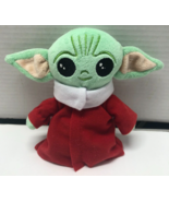 Disney Christmas Star Wars Baby Yoda Santa the Mandalorian 7&quot; Grogu Plus... - €4,26 EUR
