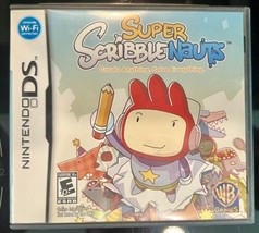 Super Scribblenauts Complete Nintendo DS, 2010 3ds 2ds Dsi Complete In Box Cib - $6.89