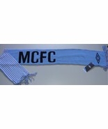 Umbro English Premier League Team Scarf Acrylic MANCHESTER CITY - $34.28 CAD