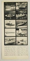 1954 Magazine Photos New Boats for 1954 35 Models Shown on 4 Pages - £7.41 GBP