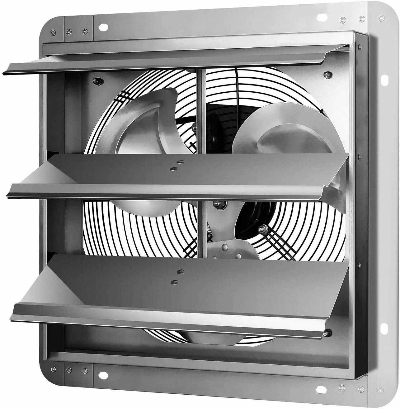 Primary image for Ipower 14 Inch Shutter Exhaust Fan Aluminum High Speed 1650Rpm 1000Cfm Silver