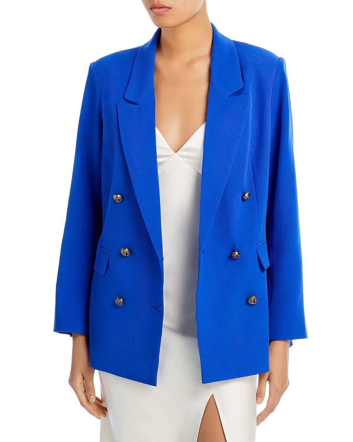 Primary image for Aqua Women's Twill Business Professional Two-Button Blazer Jacket S B4HP