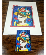 Disney Beauty &amp; The Beast Art Print 14 X 18 Post Card Belle Chip Cogsworth - €25,02 EUR