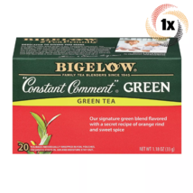 1x Box Bigelow Constant Comment Green Tea | 20 Pouches Per Box | 1.18oz - $11.27