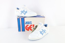 NOS Vtg 90s Asics Womens 10.5 Spell Out Gel Classic Sneakers Shoes White AS IS - £77.97 GBP