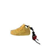 sneaker keychain wooden basketball shoes miniature keychain accessory - $256.59 MXN
