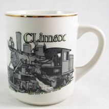 Country Trains Climax Locomotive Collectible Train Mug, Frank Evans, Unu... - $14.99