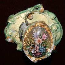 One of a type Fedoskino Russian Lacquer Box &quot;Summer&quot; Pendant - £771.79 GBP