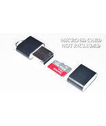 Unified Body USB 2.0 Micro SD Card Reader (Slots in USB Port *Card not i... - £7.86 GBP