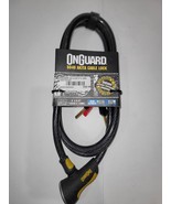 OnGuard Akita Cable Lock with Key: 6&#39; x 12mm, Gray/Black/Yellow - £16.55 GBP