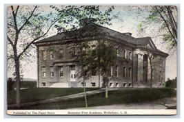 Brewster Free Academy Wolfeboro New Hampshire NH DB Postcard W13 - £1.48 GBP