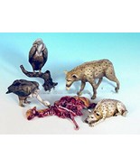 1/35 Resin Animals Model Kit Hyenas and Vultures Unpainted - $4.60